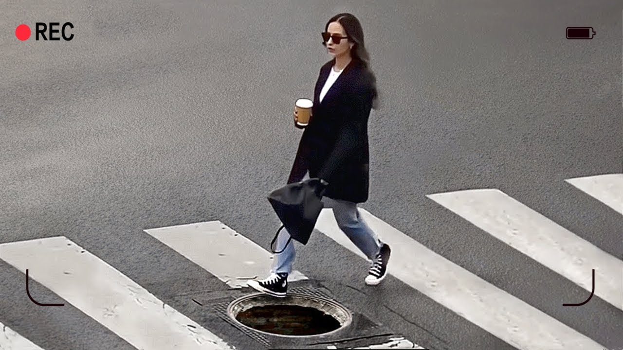 那些被監控相機記錄下，難以置信的神奇瞬間!Σ(⊙▽⊙