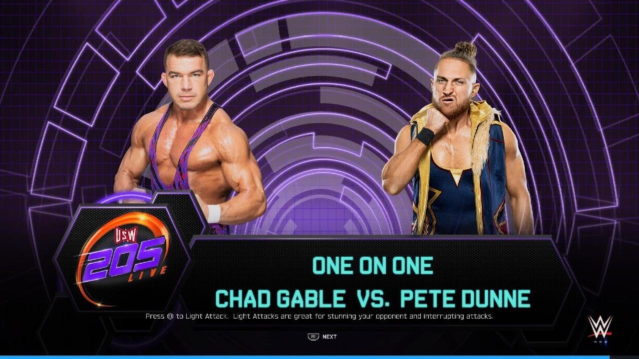 Chad Gable Vs Pete Dunne(205 Live)