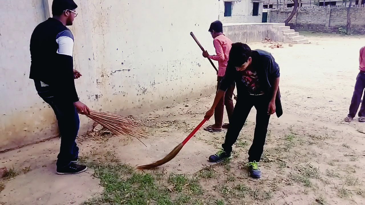 Cleaning Back Alley Part 1 [ SBSI Activity At Village Semra ]