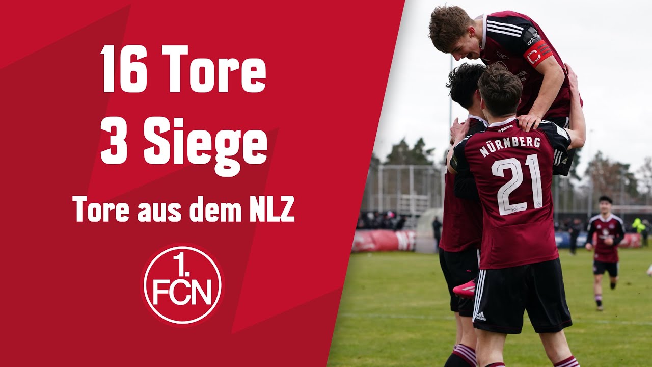 6:1 - U17 feiert wichtigen Derbysieg | NLZ HAUTNAH | 1. FC Nürnberg