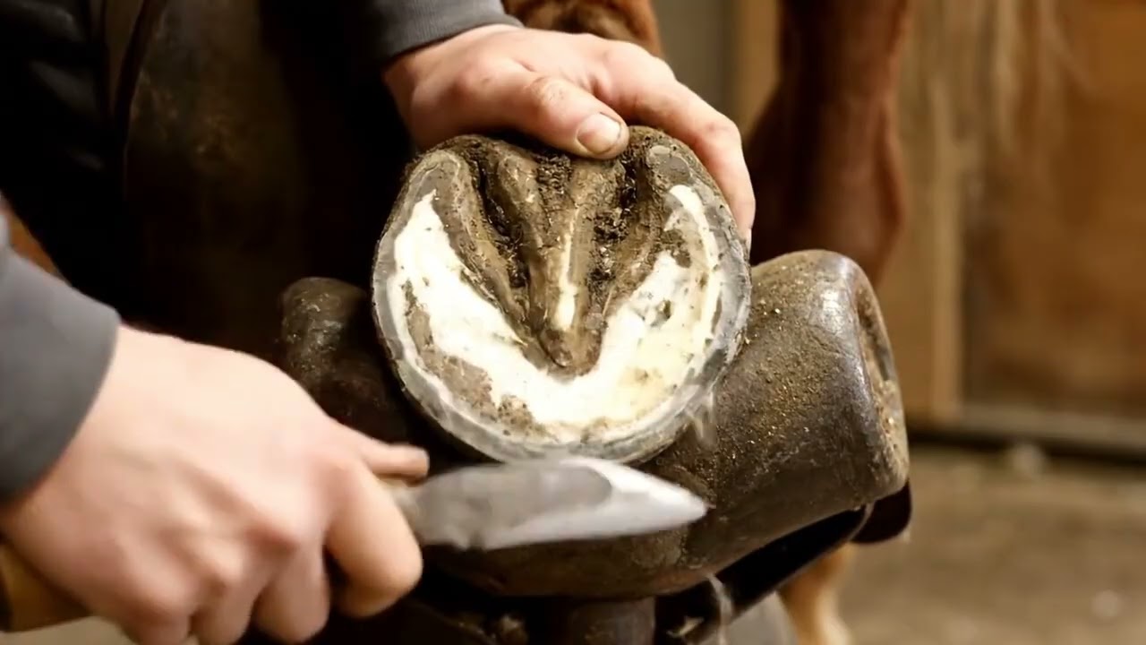 🌬️ Beat thrush naturally for trail riders 🌧️ #HoofHealth #StrongFrogs #BarnLife