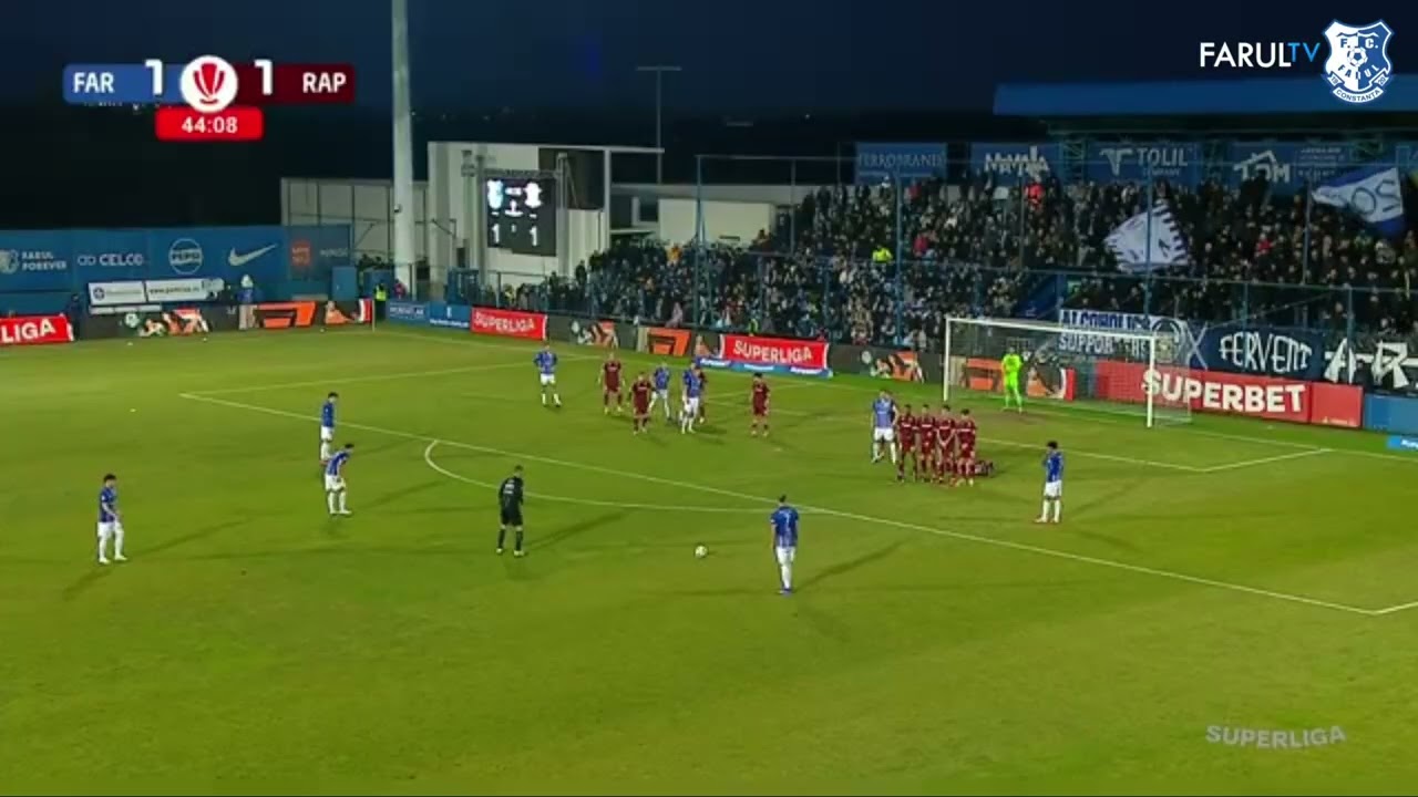 Superliga, etapa 27: Farul - Rapid 3-1