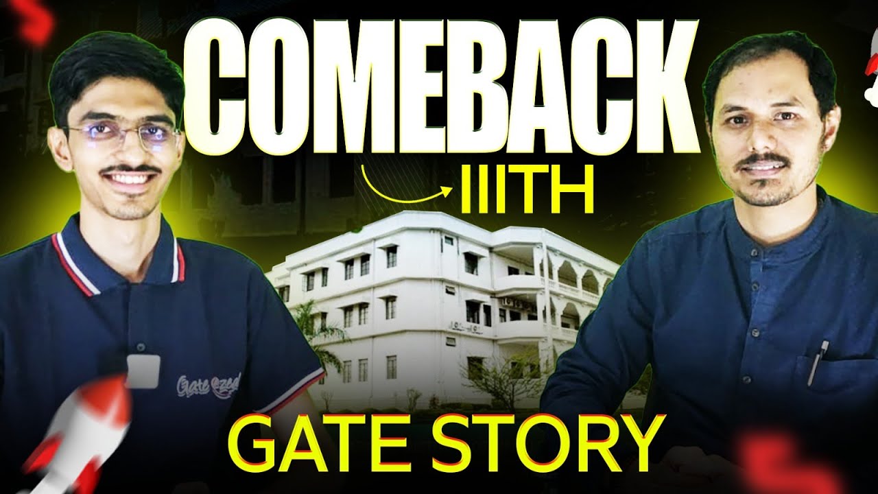 GATE CS Topper Interview | Ameya Purohit IIIT-H GATE Success Journey | Best Gate Coaching in Indore🔥