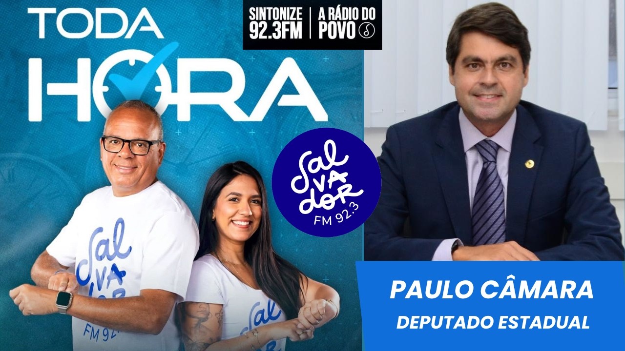 TODA HORA NA SALVADOR FM - 92.3 (12/03/26)