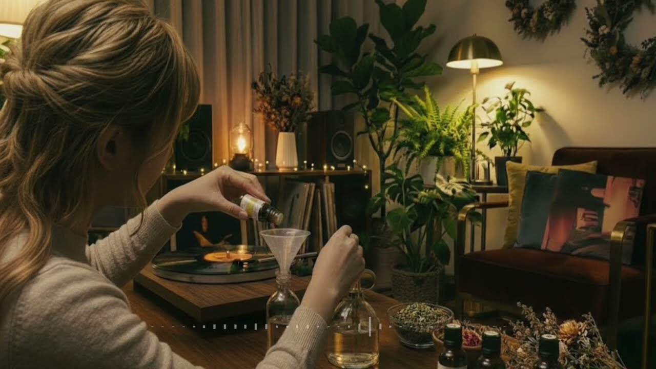 【癒やしの休日】アロマと音楽と、心地よいBGM / 夜の静かなチルタイム。Night Routine, Lofi Hip Hop Mix