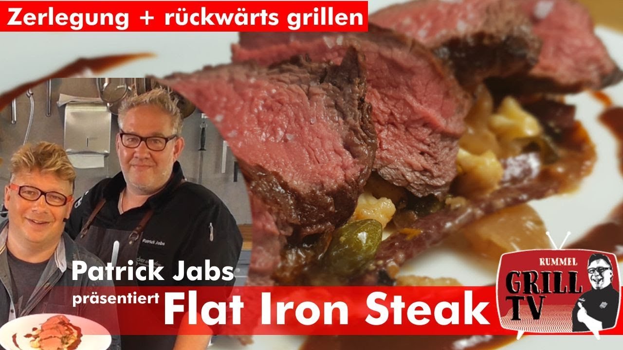 Flat Iron Steak by Patrick Jabs mit Zerlegung 