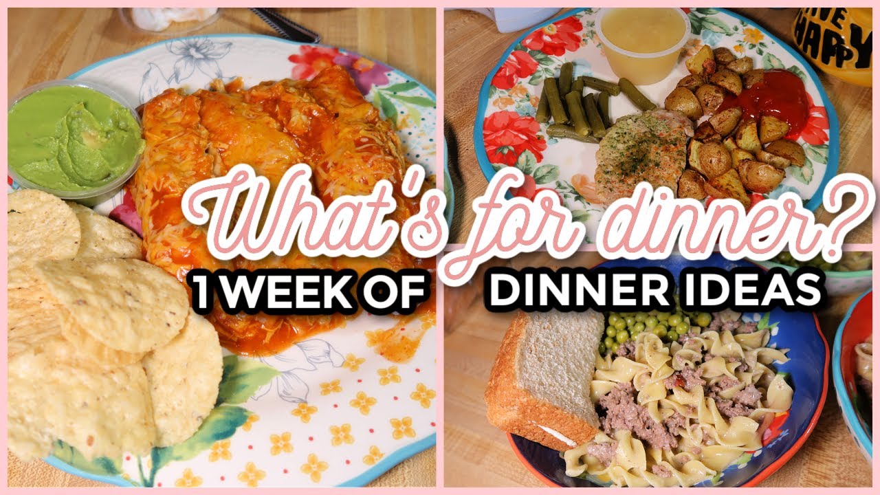 WHAT'S FOR DINNER? #288 | 7 Real-Life Family Meal Ideas