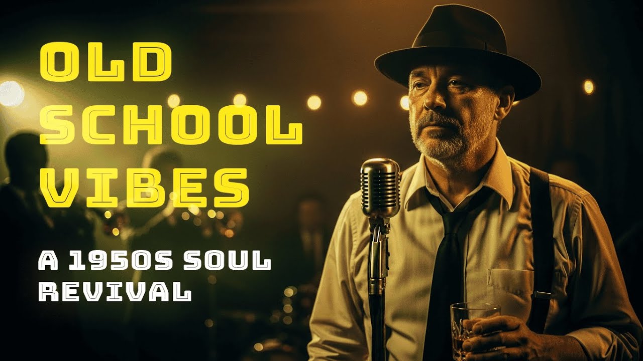 Old School Vibes | A 1950s Soul Revival – Vintage Soul & Late-Night Blues Playlist (30 Min)