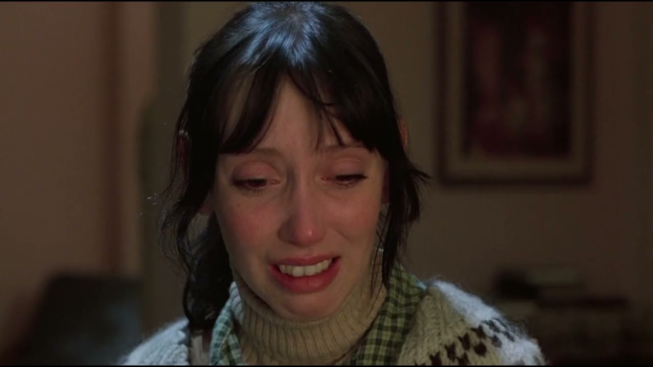 The Shining 1980 Wendy wants to leave the hotel scene