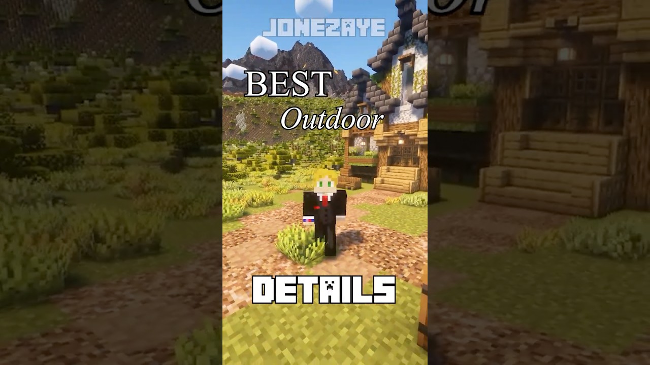 The BEST Outdoor Ideas for your Minecraft World! 