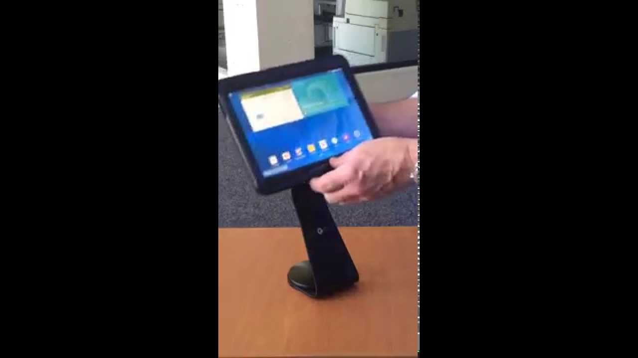 Grip and Dock iPad Stand - iPad Secure Mobility Solution - iPad Hand Grip Retail Kiosk