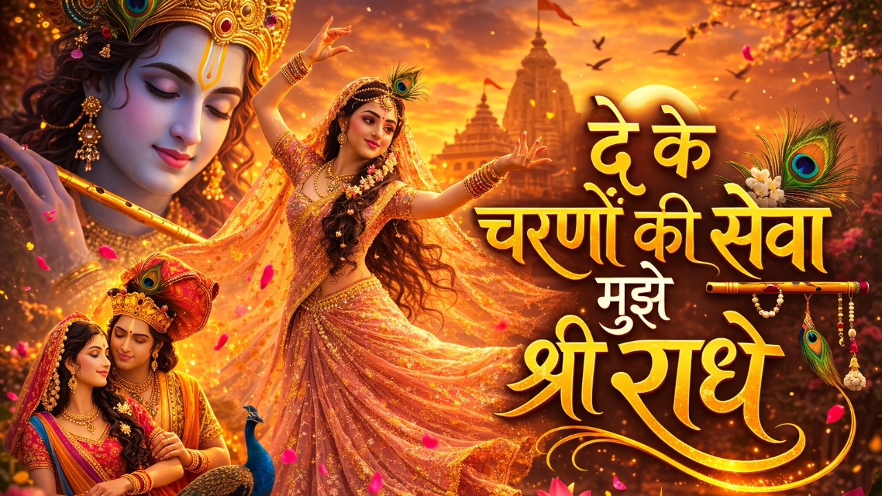 दे के चरणों की सेवा मुझे श्री राधे | De Ke Charno Ki Seva | Bhumika Sharma | Radha Kirshna Bhajan