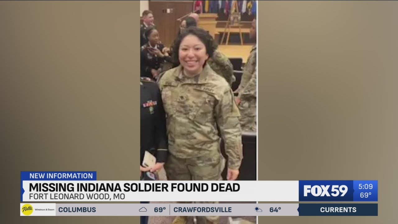 Missing soldier from Indiana found dead in Missouri; US Army investigating