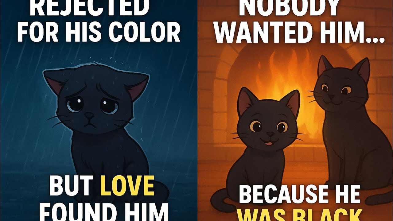 They Hated Him for His Color… Then Life Changed a Black Kitten Nobody Loved | Heart Touching Story