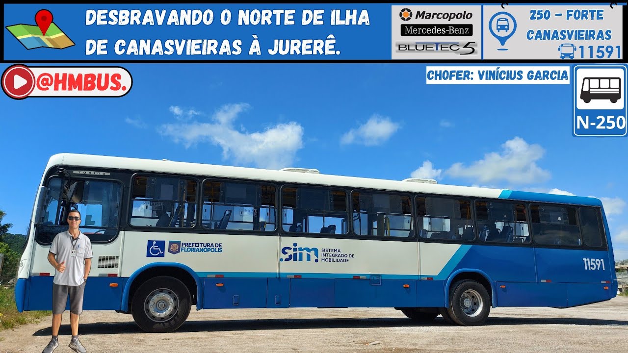 Desbravando o Norte da Ilha de Floripa na linha 250 - Forte Canasvieiras.