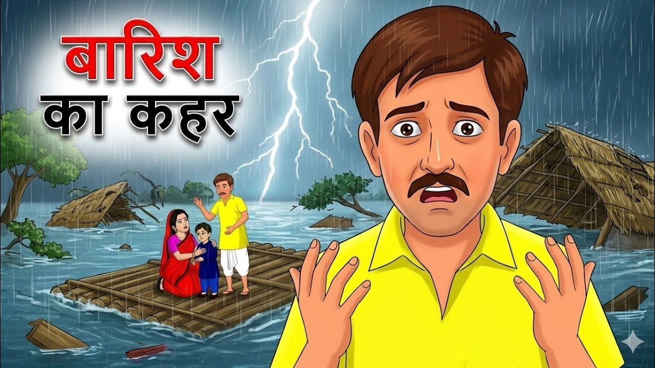 बारिश का कहर हिंदी कहानी || Barish Ka Kahar Hindi Kahani || Hindi Moral Stories || Hindi kahaniya //