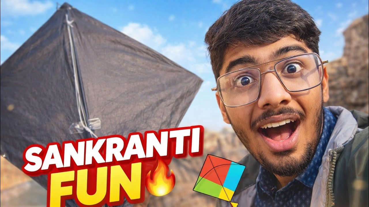 Sankranti Vlog 🪁 | Aaj Toh Full Maja Ho Gaya!