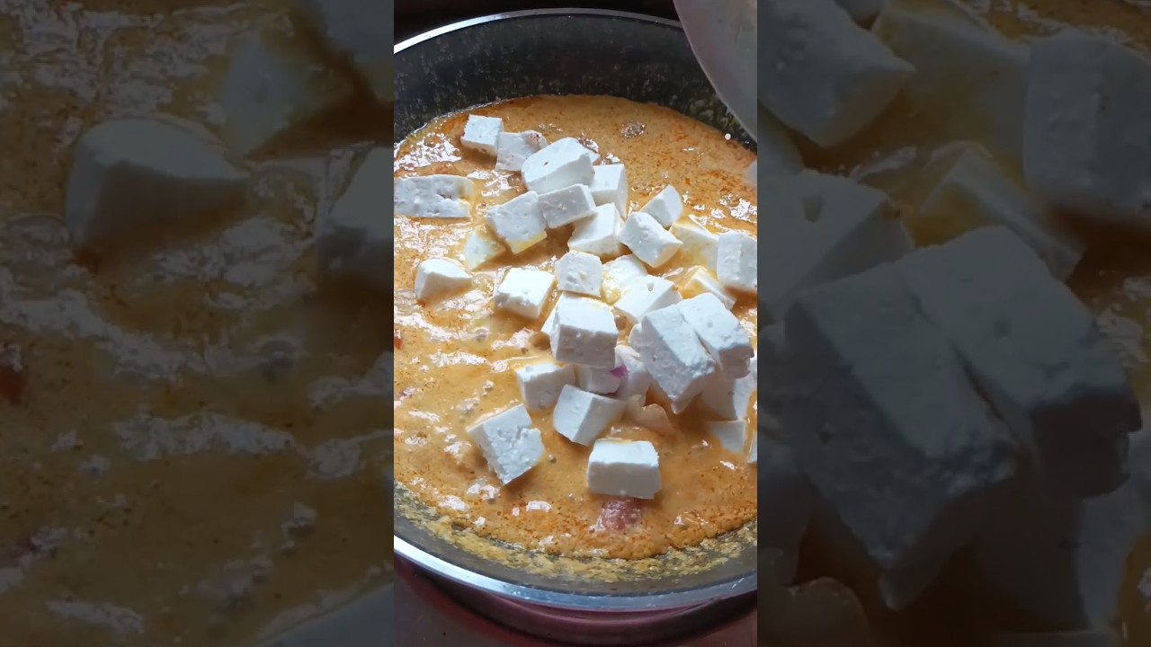 5min mein Sahi Paneer kaise banti  hai uska  recipe dkh lo🤤