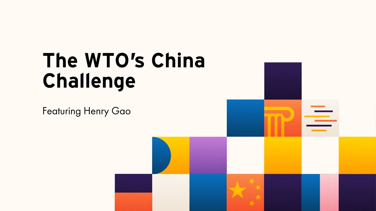 The WTO&rsquo;s China Challenge