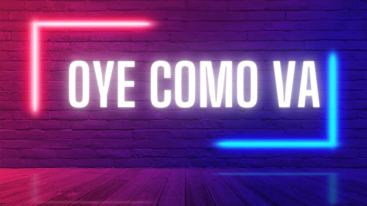 Oye Como Va - Santana (Official Video Lyric)