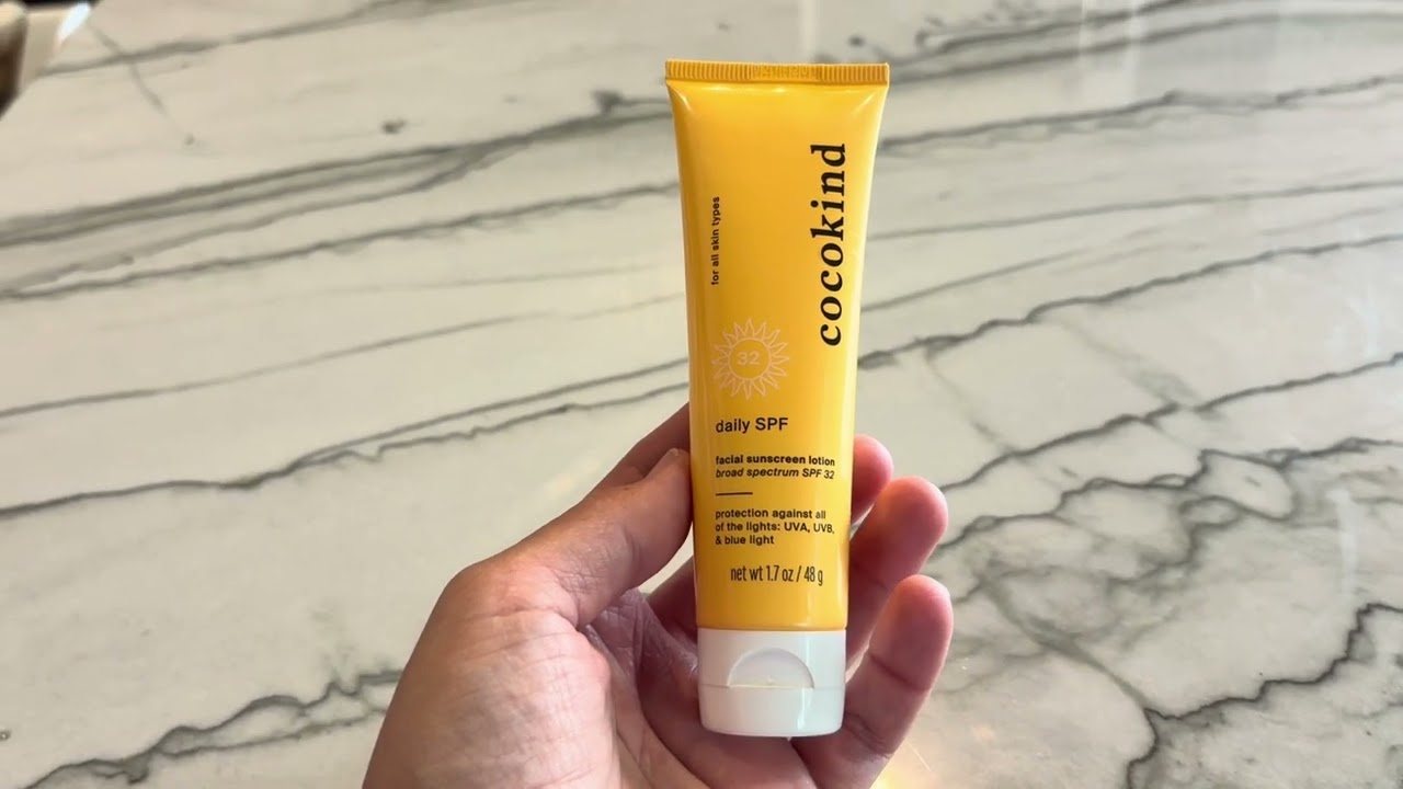 Cocokind Daily SPF Review: White Cast or Dewy Win? (Mineral Zinc, SPF 32 Test)