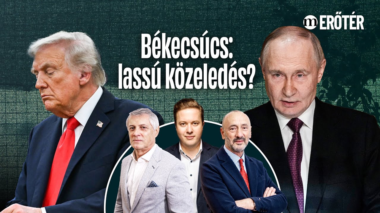 Trump diktál, Putyin kivár, Brüsszel kilincsel – Földi László és Horváth József az Erőtérben