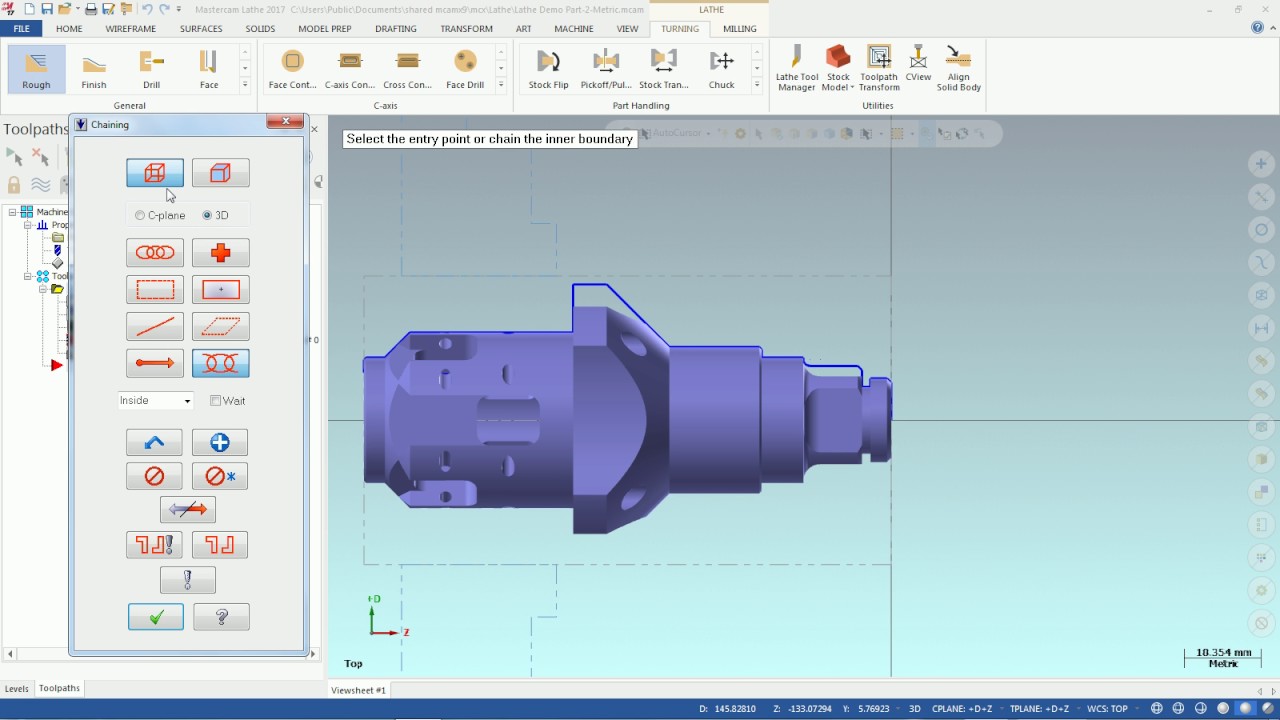 Creation of Custom Tool profile in Mastercam Lathe