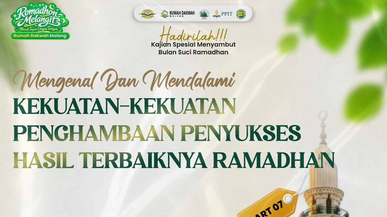 Ustadz DR.Arifuddin,M.Pd.I.- Mngnl Dn Mndlami Kkuatn