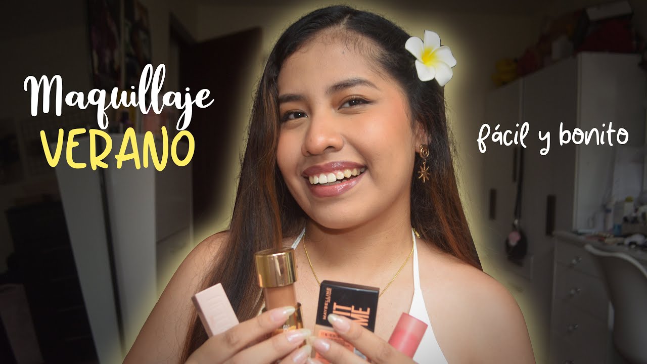 Maquillaje de verano bonito, fácil y BARATO ☀️💄 | Paso a paso para piel fresca