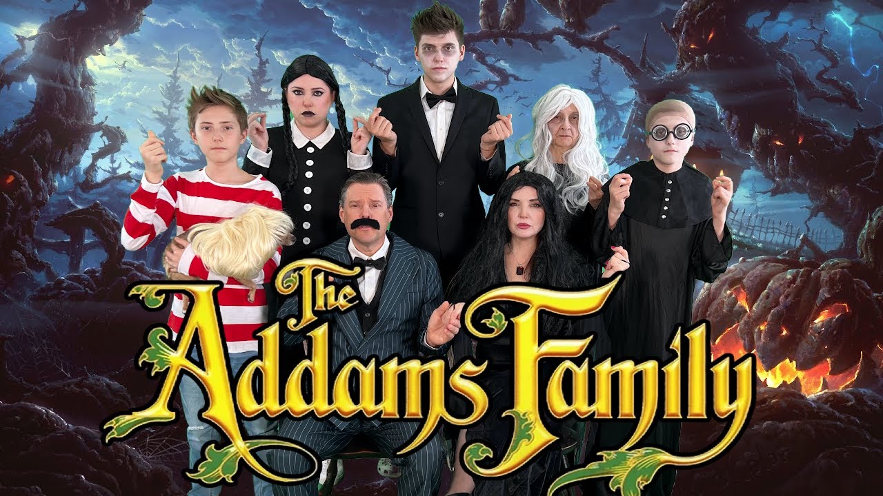 FAMILY SINGS - The Addams Family (PARODY) &ldquo;The SHARPE Family&rdquo; 🎤✨