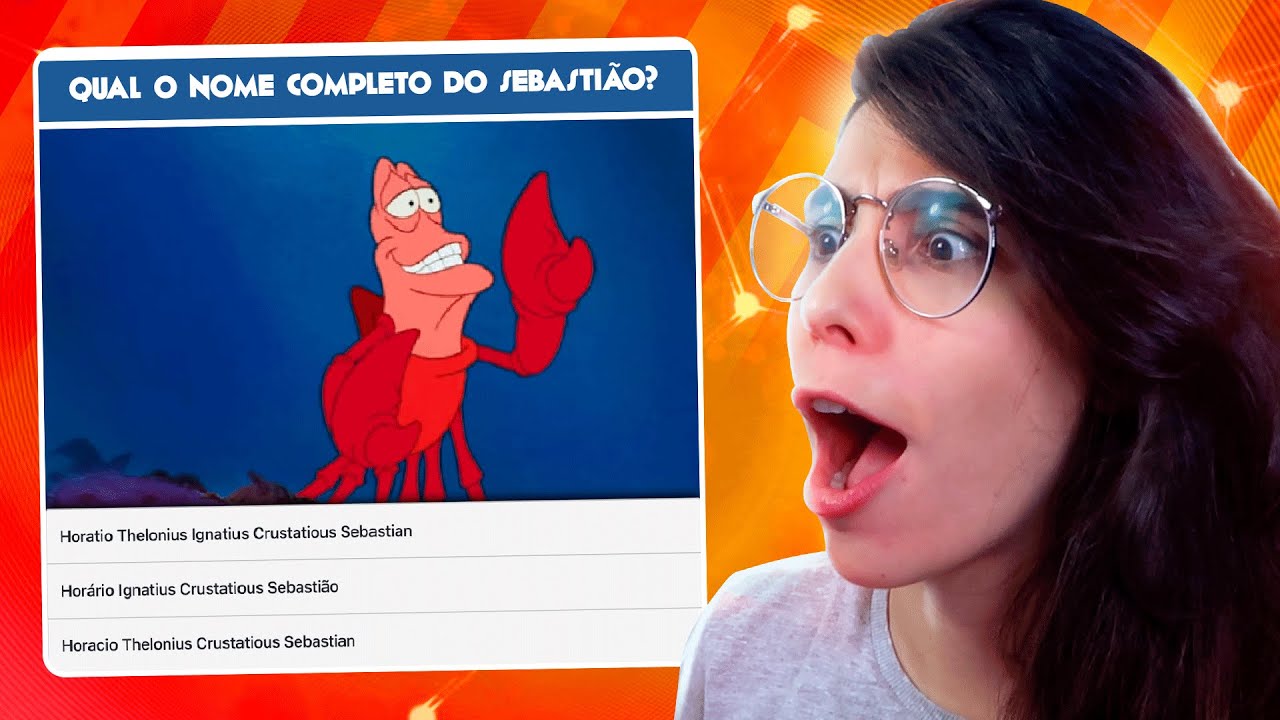 SÓ UM EXPERT VAI ACERTAR ESSAS PERGUNTAS SOBRE FILMES DA DISNEY!