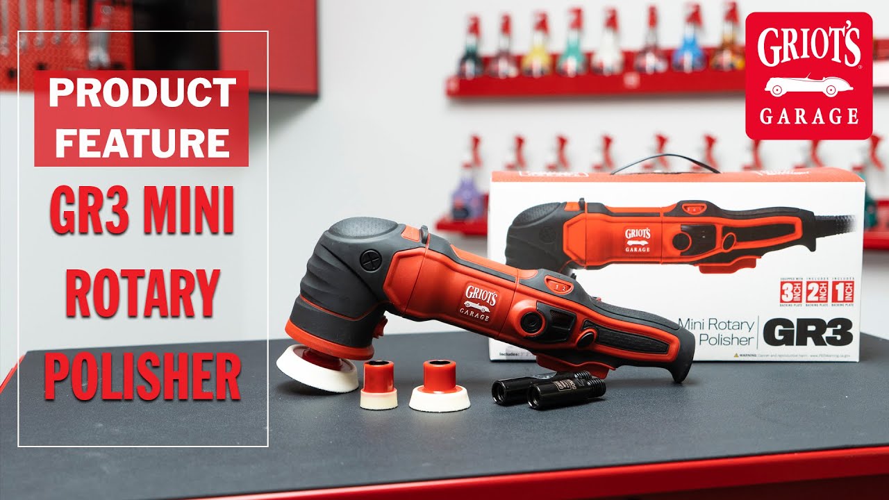 Griot's Garage GR3 Mini Rotary Polisher