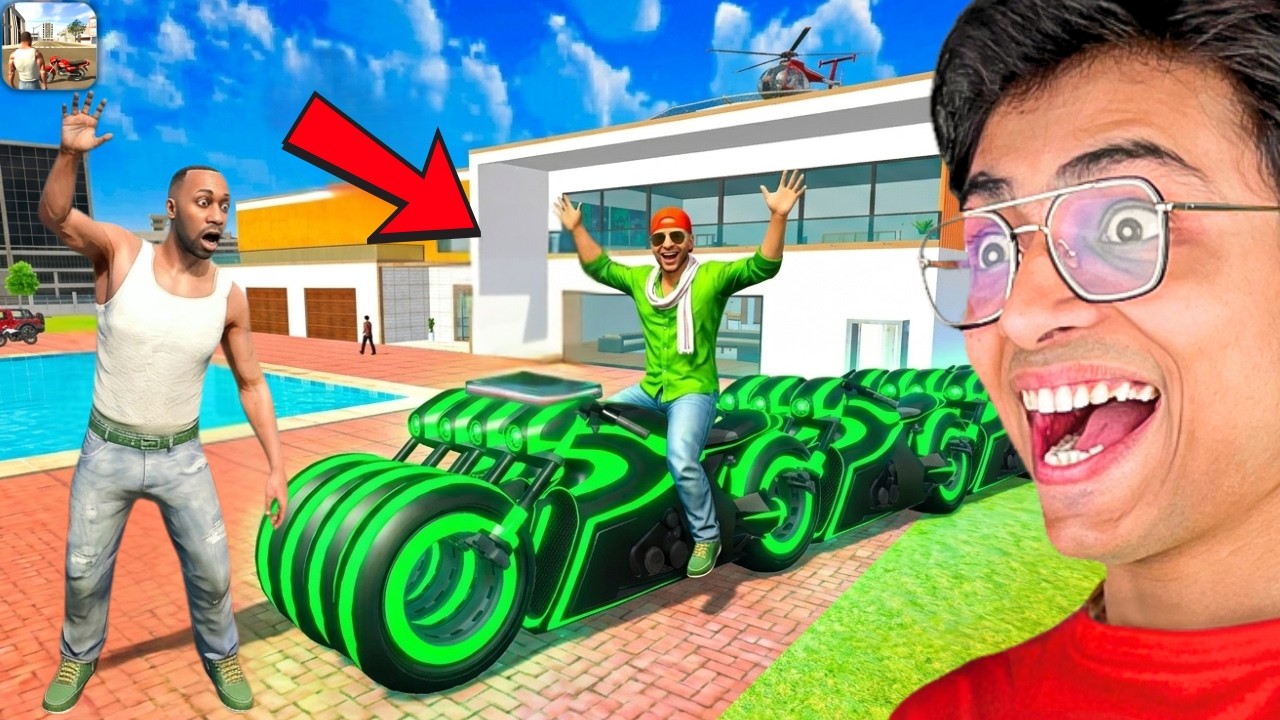 Jack Made LONGEST BIKE in INDIAN THEFT AUTO😱 INDIAN BIKE DRIVING 3D