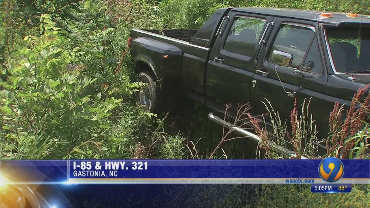 Stolen truck goes airborne in crash following chase, officials say