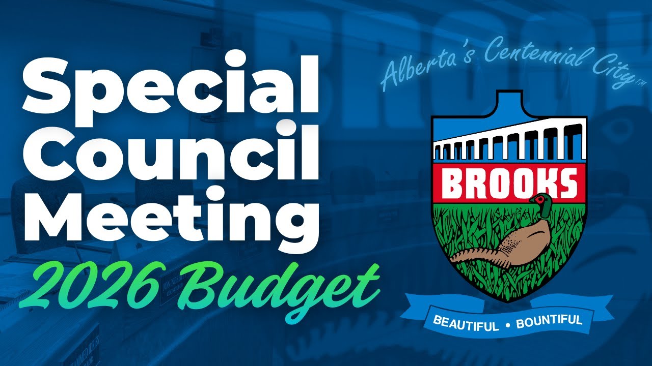 City of Brooks Special Council Meeting | 2026 Budget | December 8, 2025 | Part 2