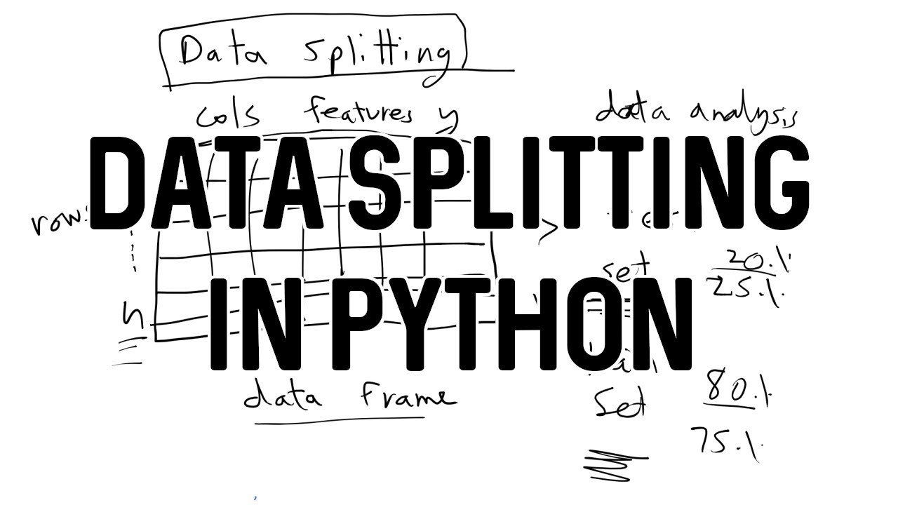 Data Splitting in Python