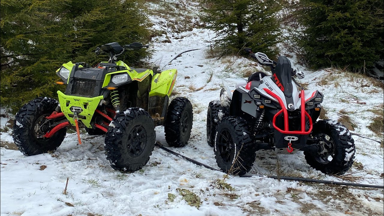 Scrambler XP1000 VS Renegade XMR1000. İzmir/Ödemiş Bozdağ gezisi 3 tane 1000lik ile efsane manzalar…