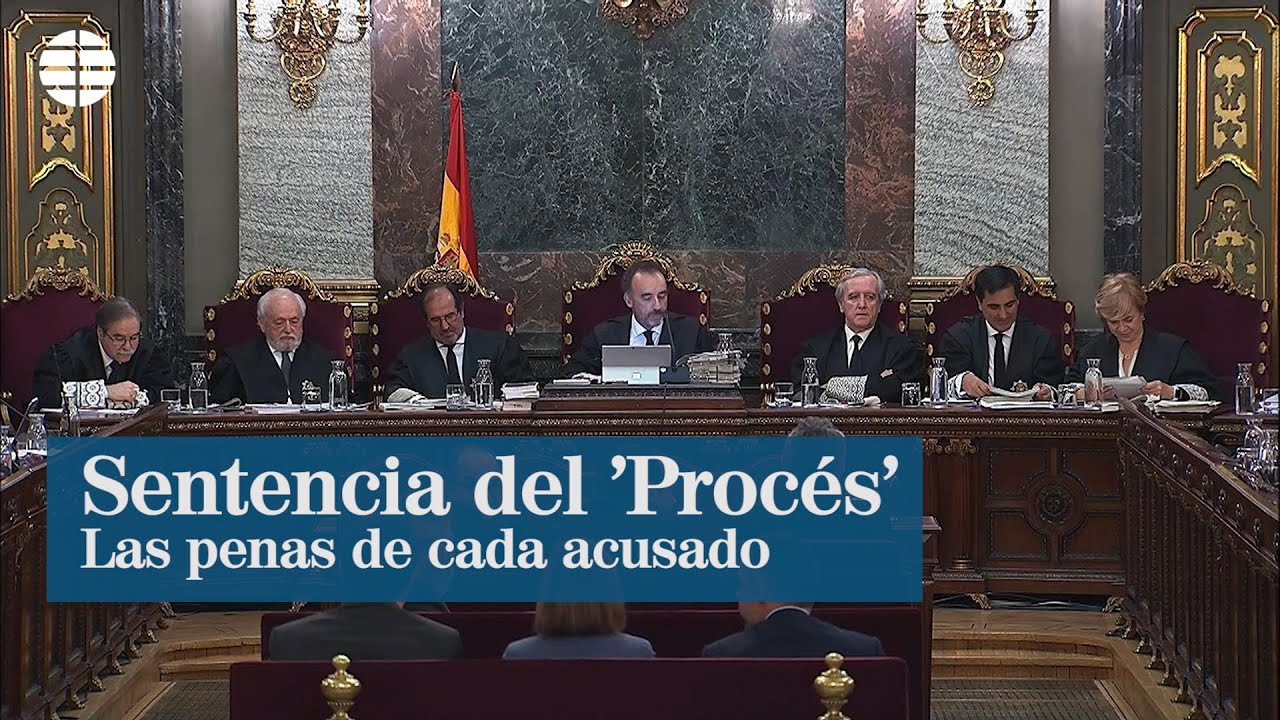 Sentencia del proc&eacute;s: Las condenas de cada acusado, uno a uno