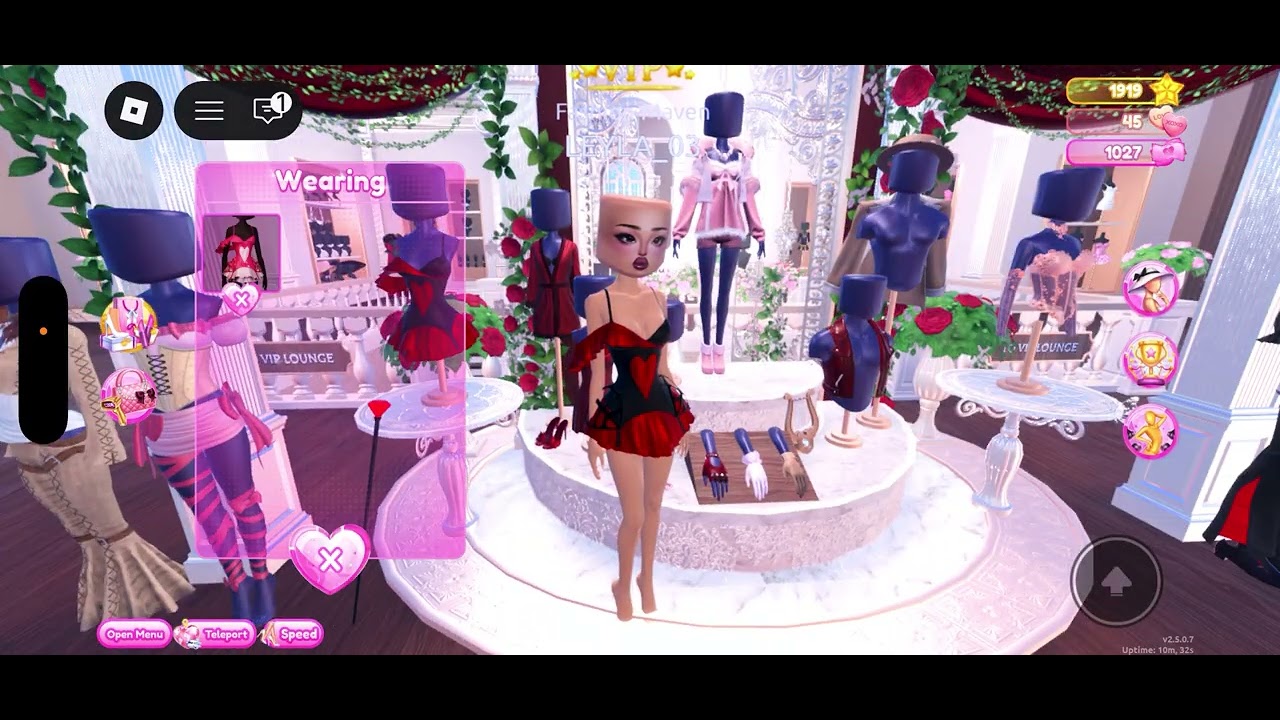 Looking at the new valentine update in DTI￼