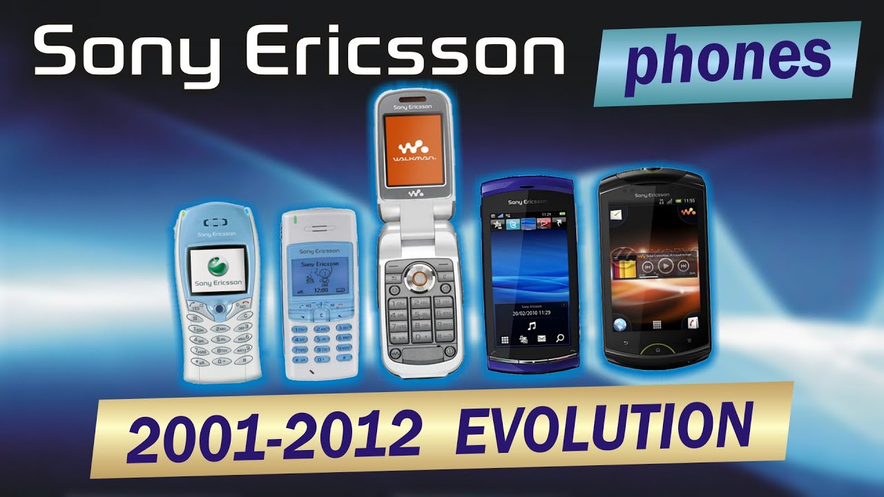 Sony Ericsson phones evolution 2001-2012 | 258 models | 134 commercials