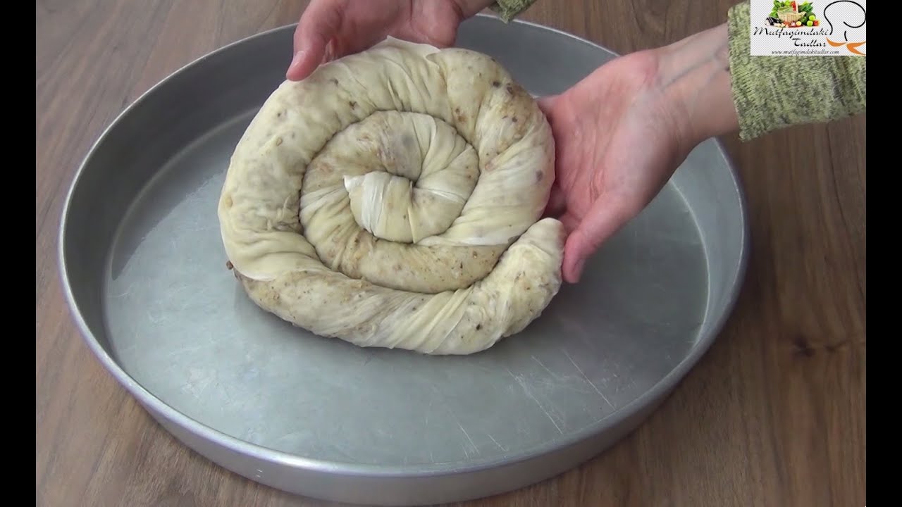 LEZZETİ Burmasında Damat Çöreği l Cevizli Burmalı Yağlı Çörek l Mutfağımdaki Tadlar l Nefis Tarifler