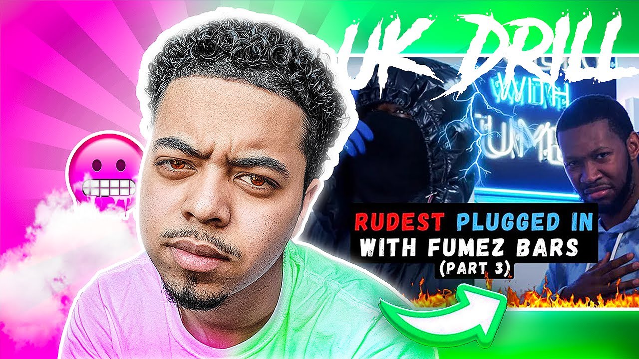 *THATS FOUL😱* American REACTS To UK DRILL: RUDEST PLUGGED IN WITH FUMEZ BARS (Part 3)