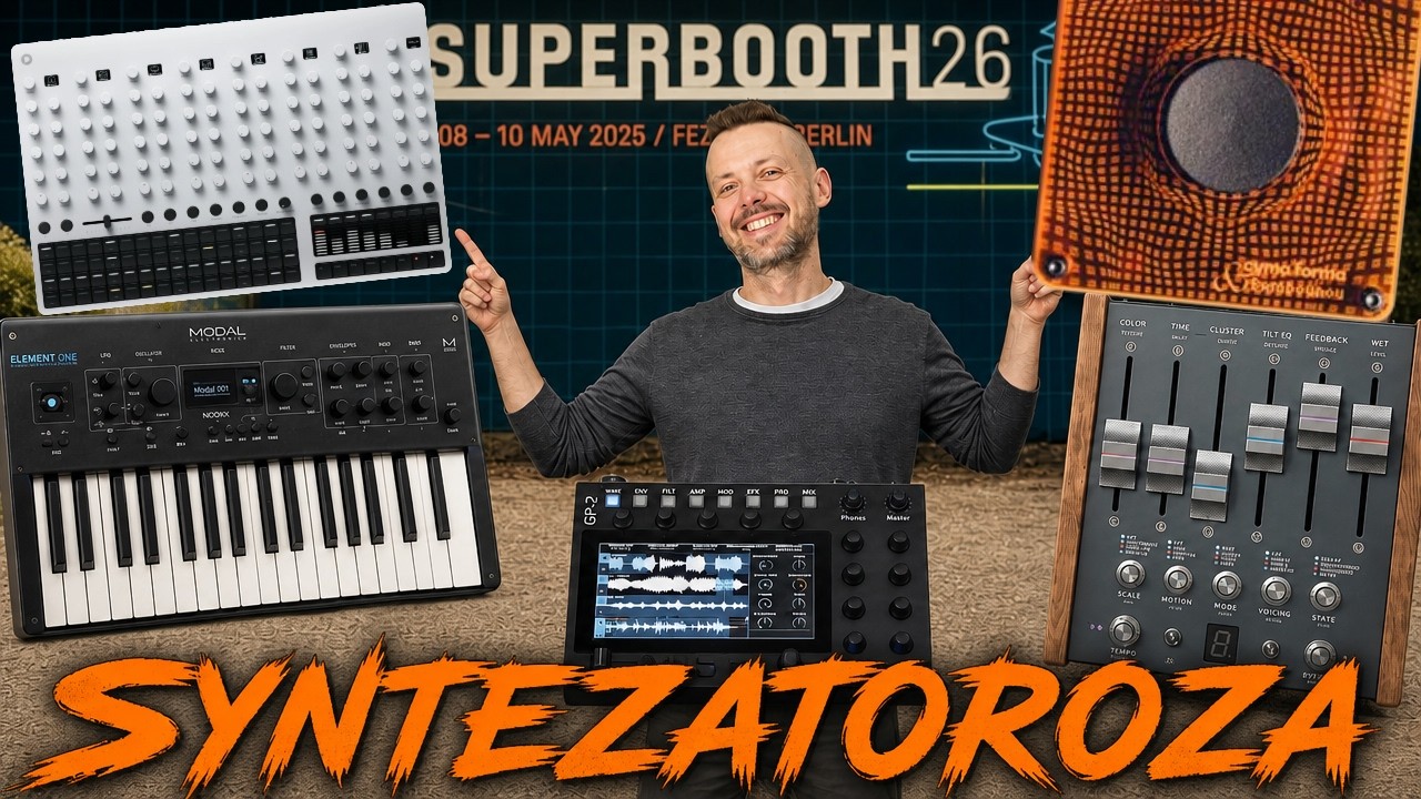 Superbooth 26 i Syntezatoroza: sprawdź czy Ty też nie chorujesz?!