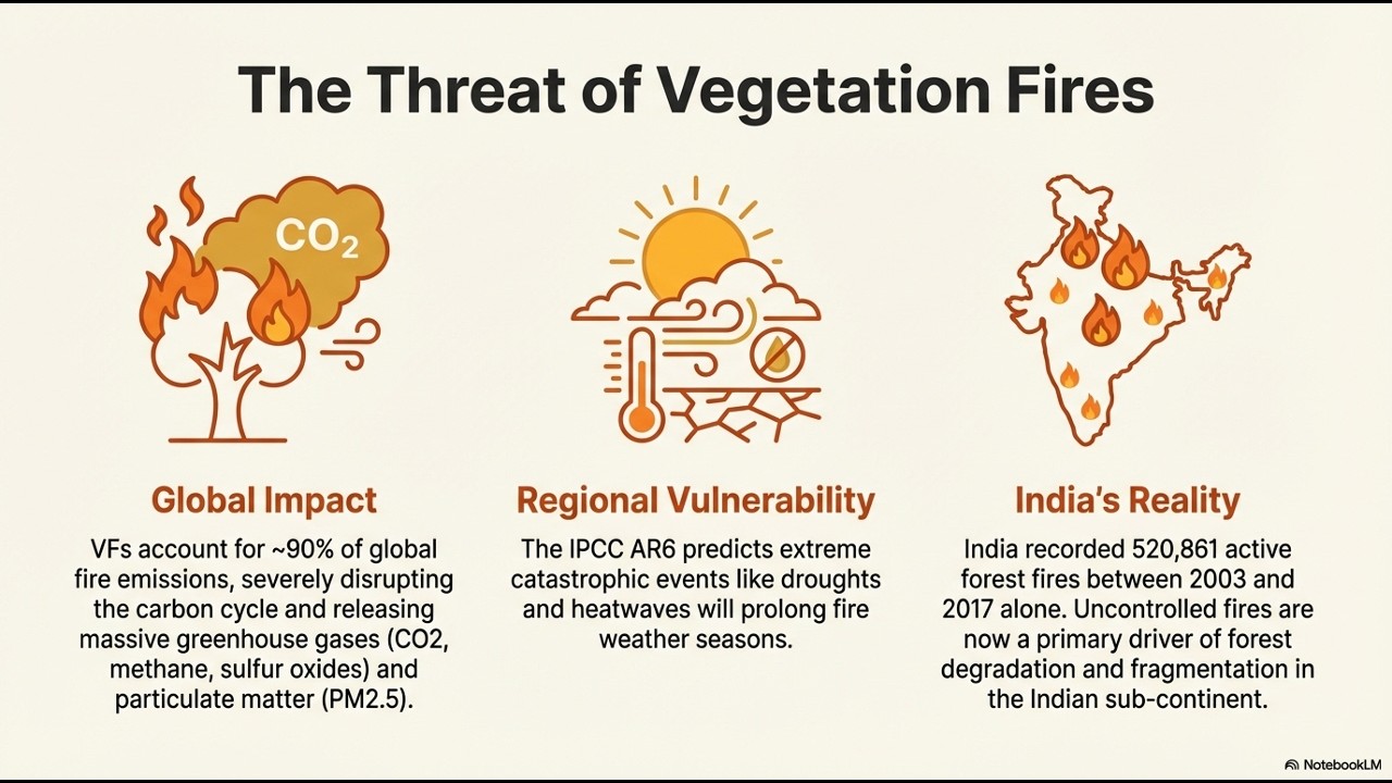 🔥 India&rsquo;s Fire Warning: A Rising Climate Threat