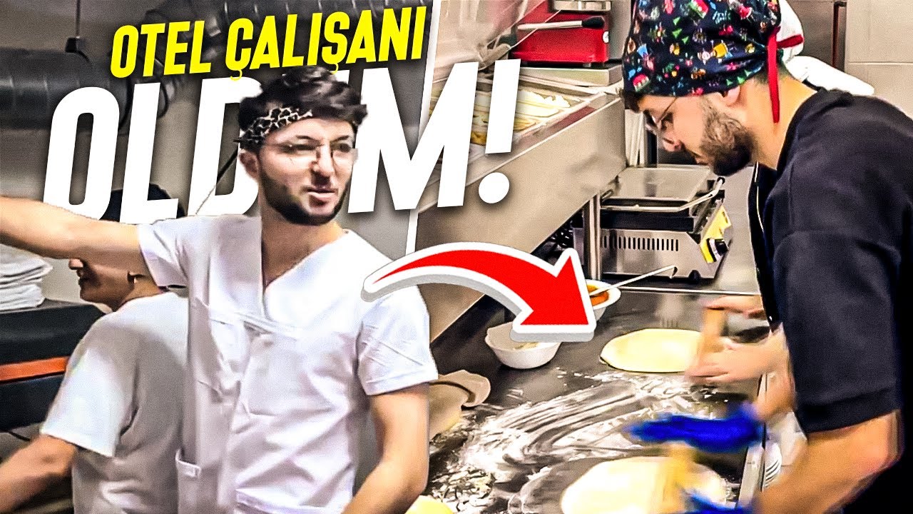 BİR GÜNLÜĞÜNE OTELCİ OLDUM (OTELİN EN PİS ODASINI TEMİZLEDİM)