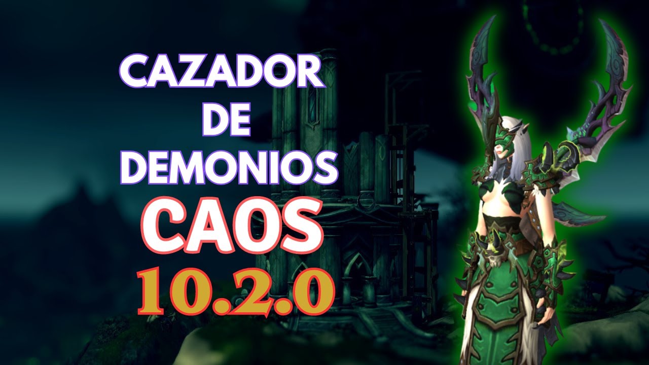 CAZADOR DE DEMONIOS CAOS TORRE DE MAGOS DRAGONFLIGHT 10.2