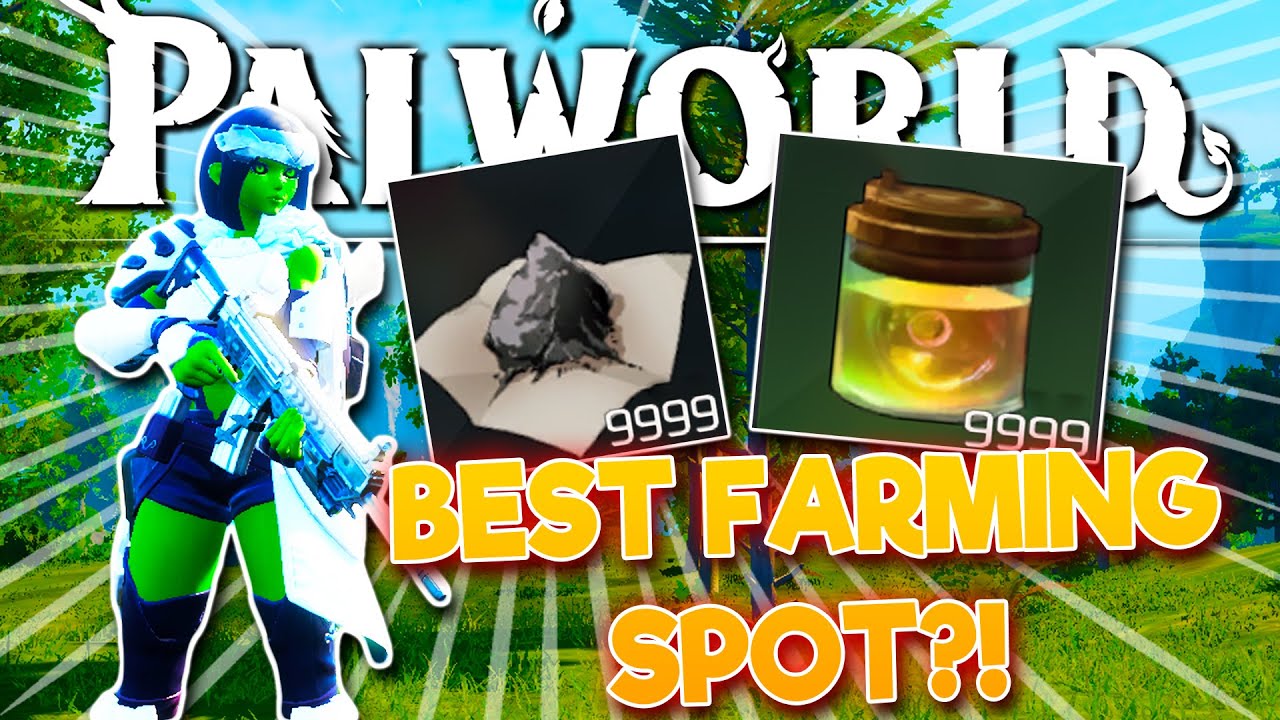 BEST FARMING SPOT FOR HIGH QUALITY PAL OIL AND GUNPOWDER?! 😱