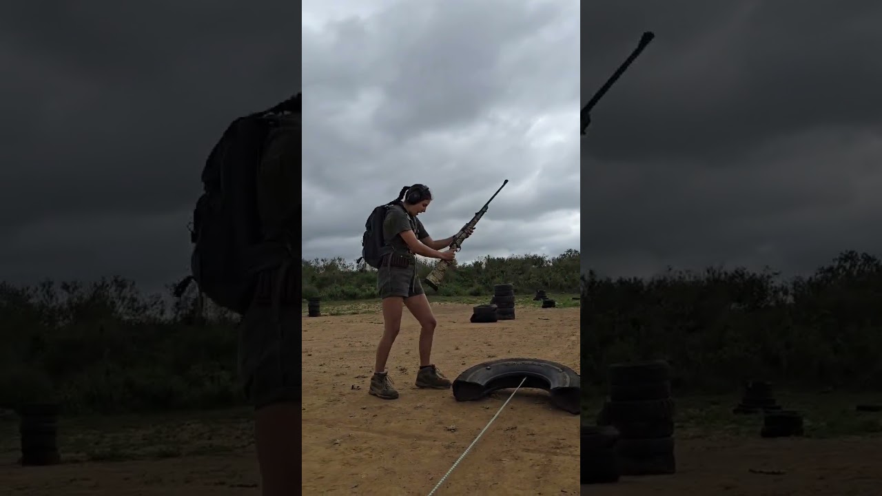 Fgasa Advanced Rifle Handling. Practicing the Simulated Charge for Trails Guides #firearmstraining