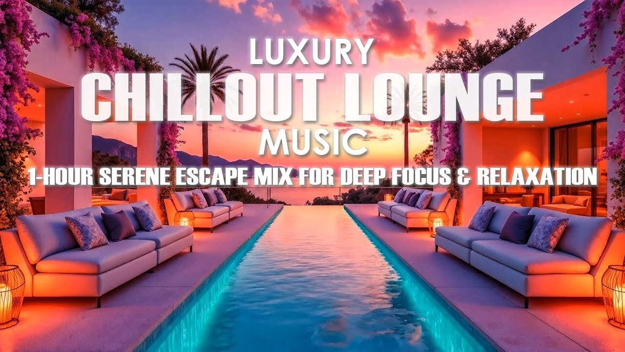 Luxury Chillout Lounge Music | 1-Hour Serene Escape Mix for Deep Focus & Relaxation 🏝️