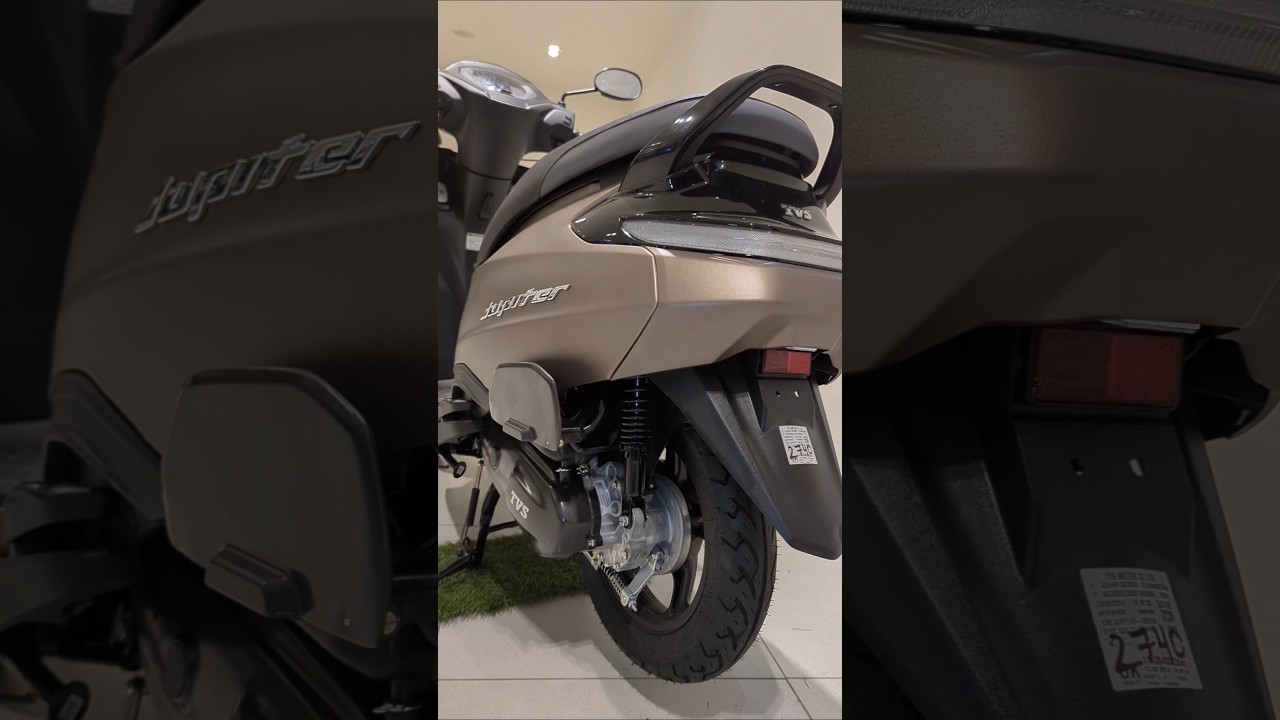New 2024 TVS Jupiter (Disc) SmartXonnect - Galactic Copper Matte